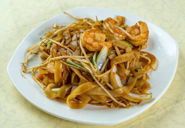 Shrimp Chow Fun (蝦河粉)