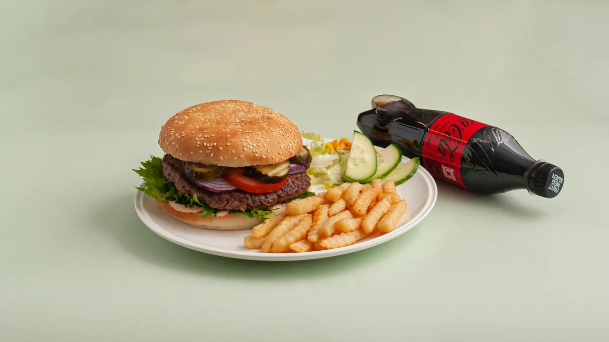 Hamburgertallerken