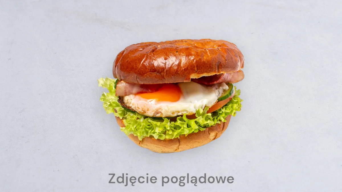 Burger śniadaniowy