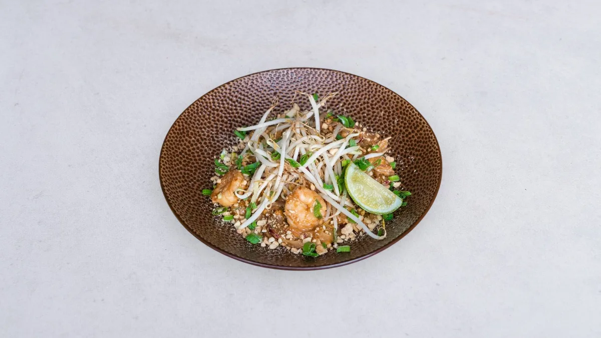 Pad Thai z krewetkami