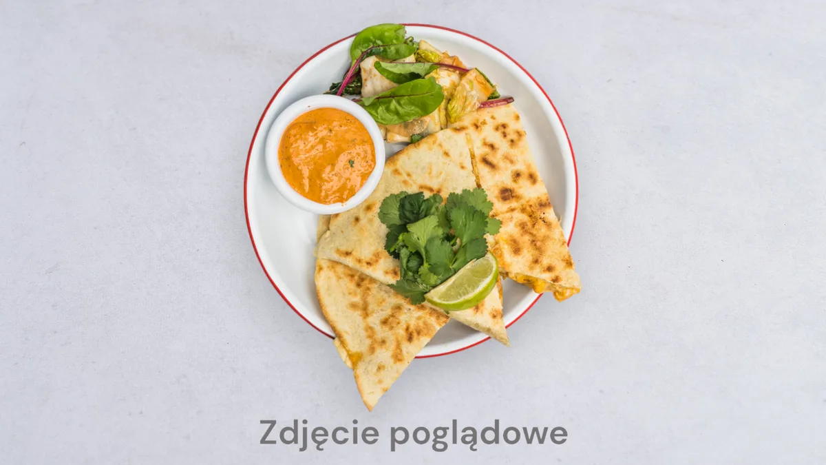 Quesadilla z szarpanką BBQ