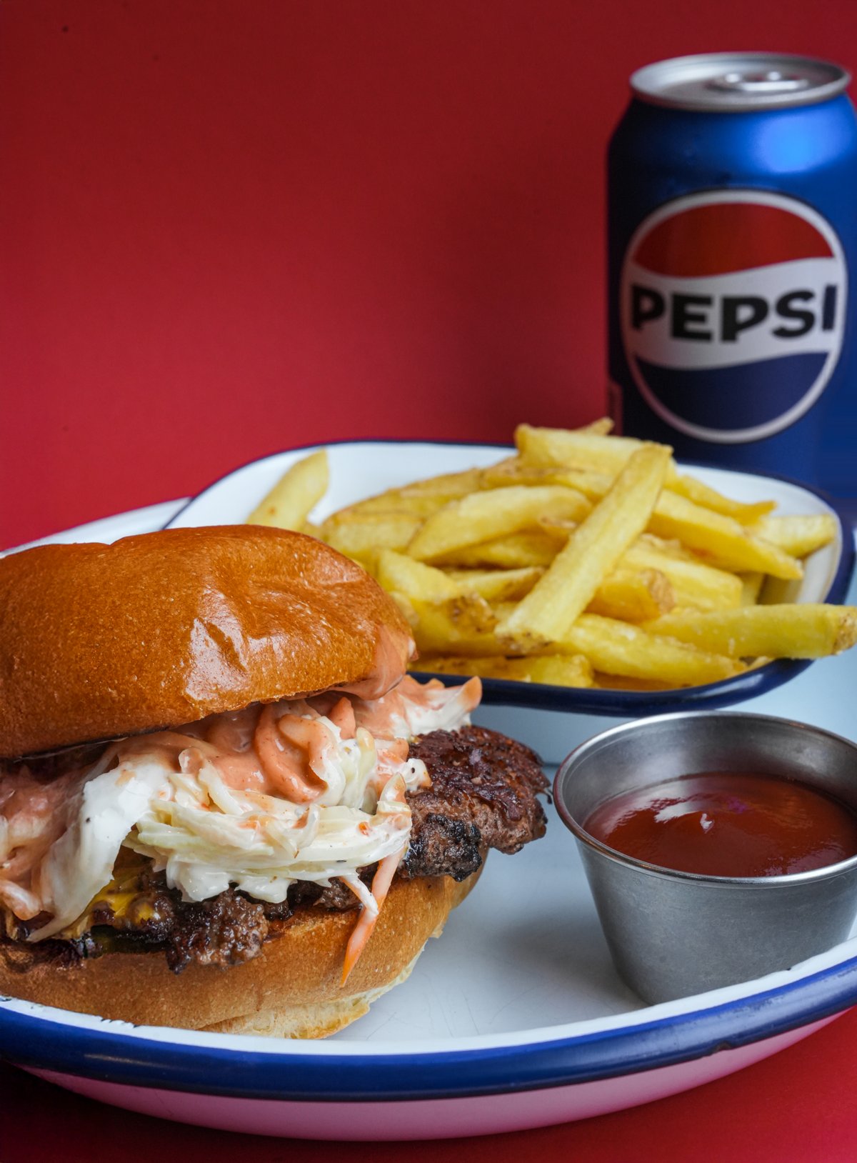 PEPSI KOMBO OLD SCHOOL BURGER