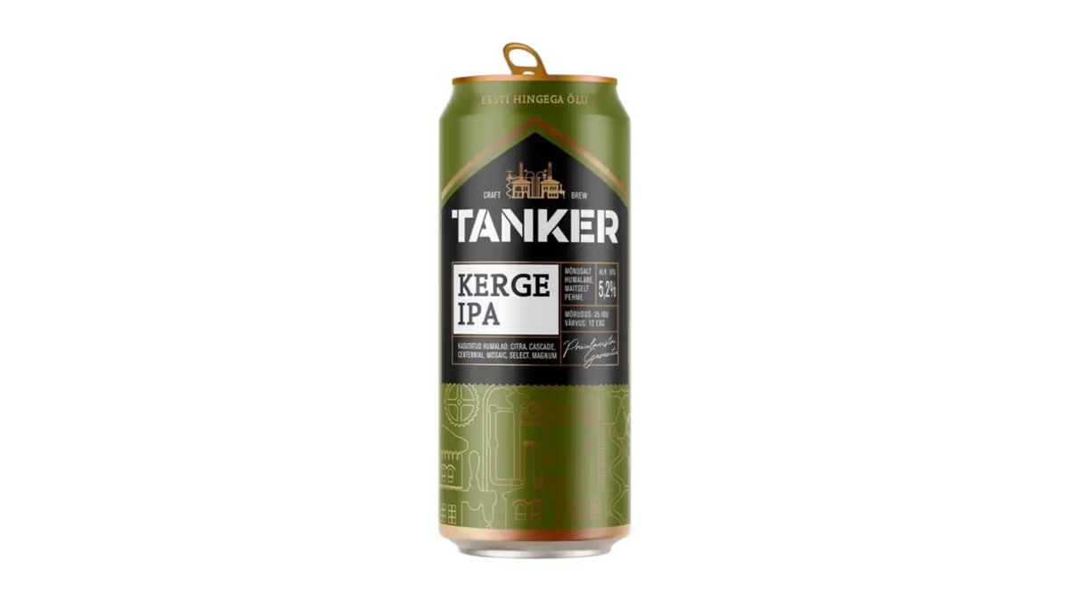 TANKER Kerge IPA 0,5l