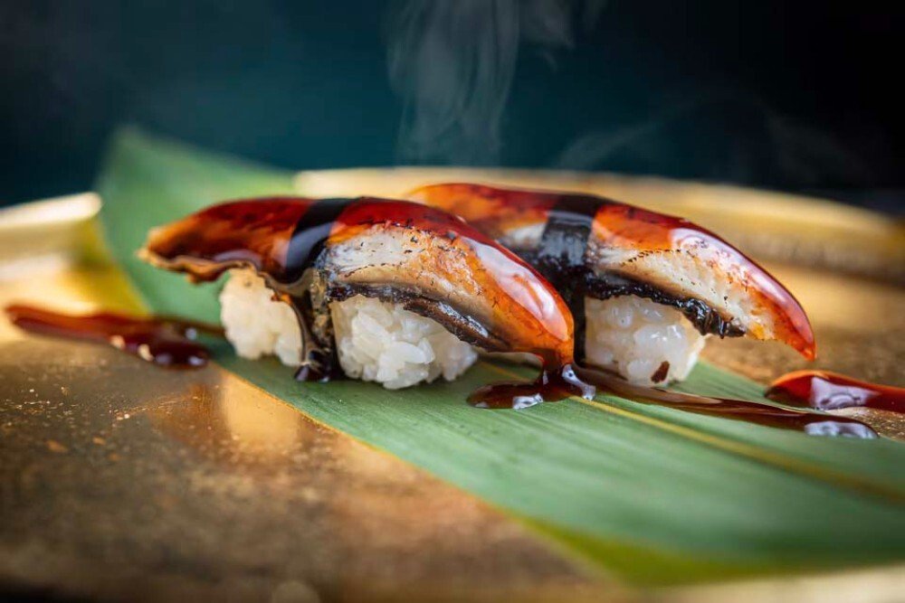Angerja Nigiri (2 tk)