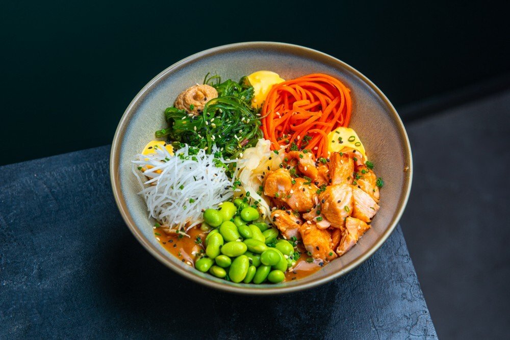 Donburi lõhega
