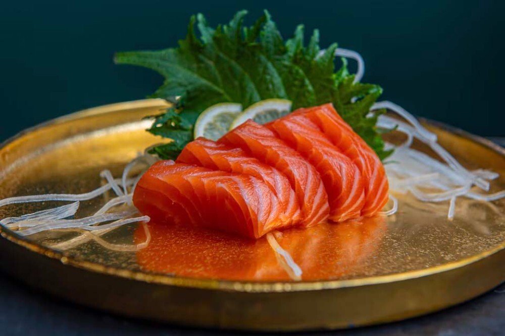 Lõhe sashimi