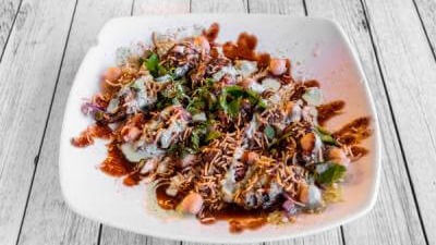 8. Aloo Tikki Chaat