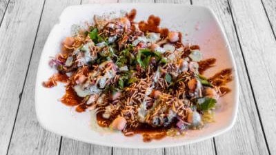 9. Samosa Chaat