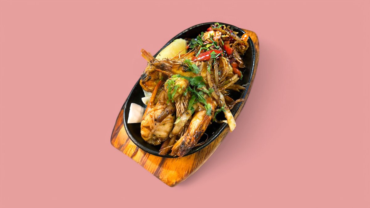 34. Tandoori Garnelen