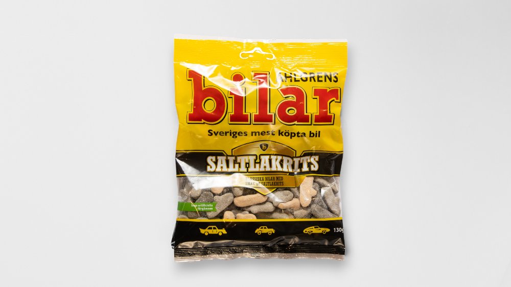 Ahlgrens Bilar Saltlakrits 100 g