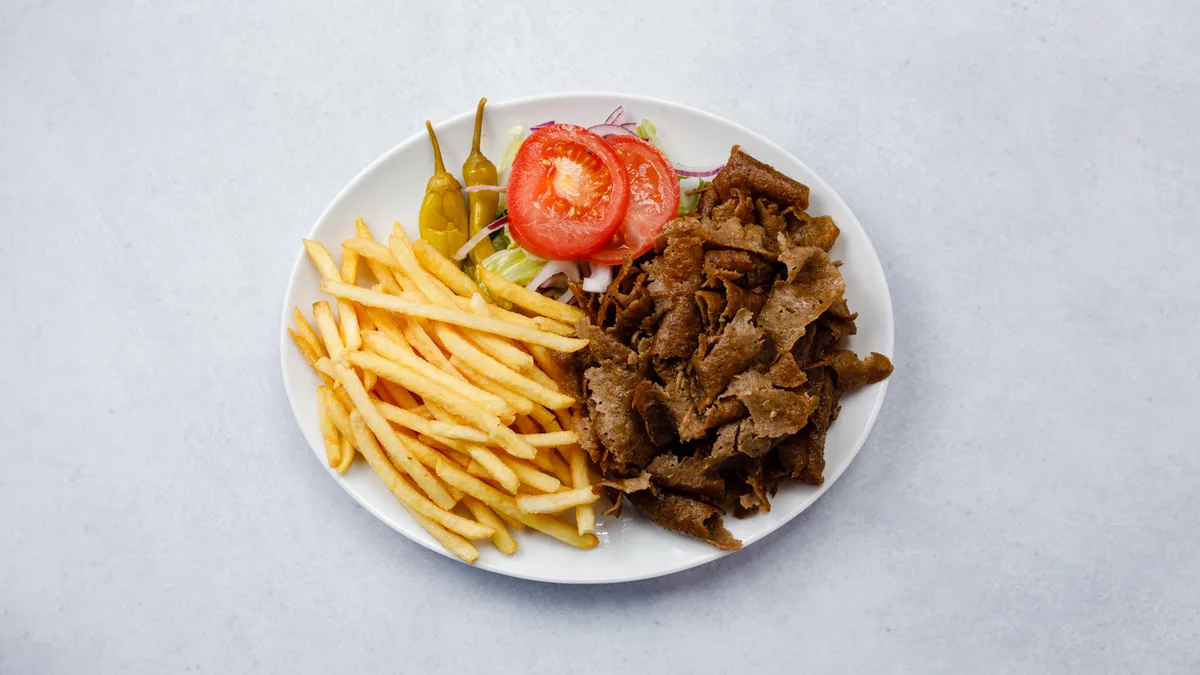 Kebabtallrik