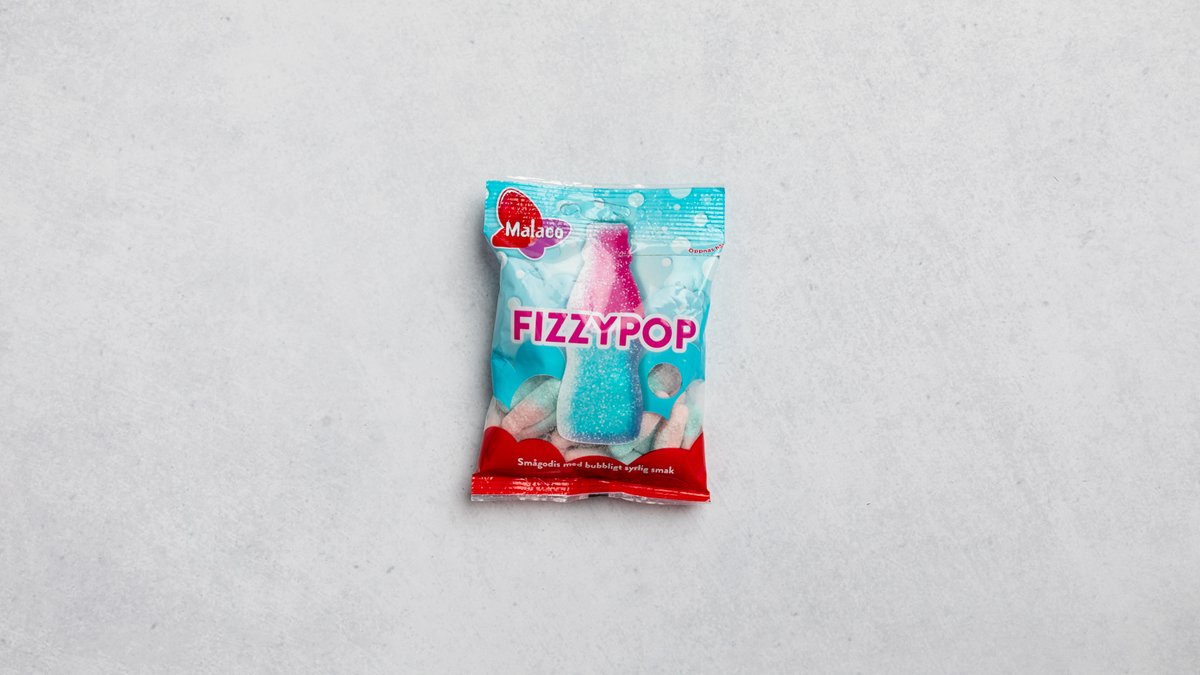 Malaco Fizzypop 80 g