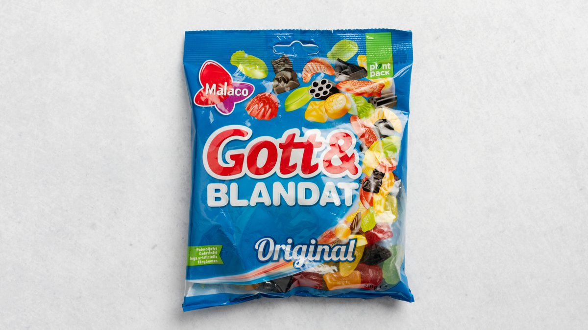 Malaco Gott and Blandat Original 160 g