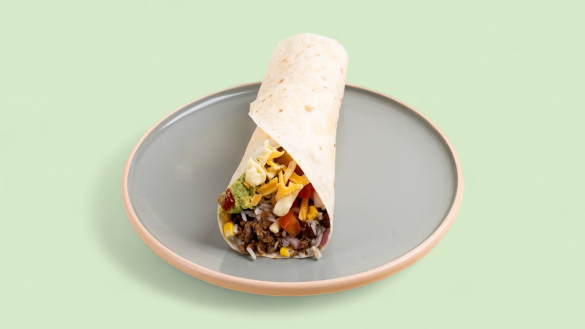 Burrito Beef Menu