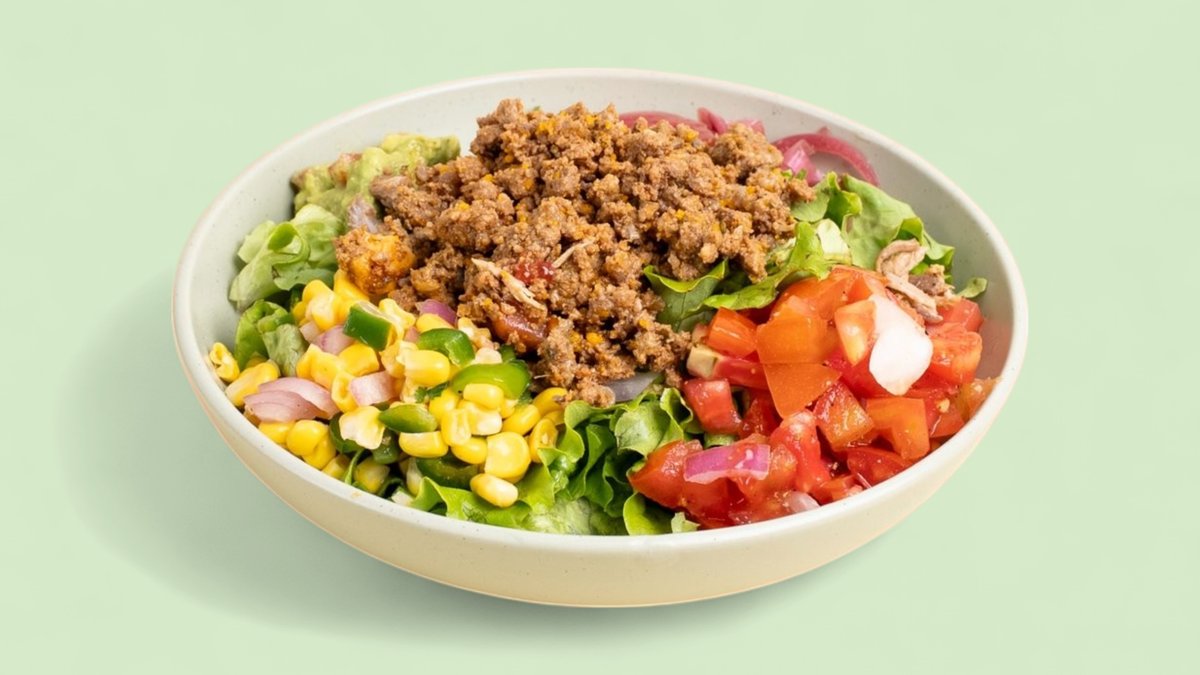 Salad Bowl Beef Menu