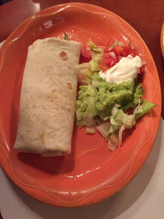 Bean and Cheese Burrito (Kids Menu)