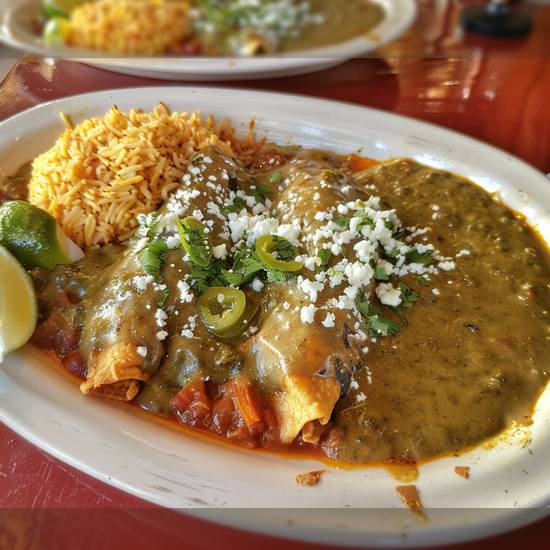 Chile Relleno and Enchilada
