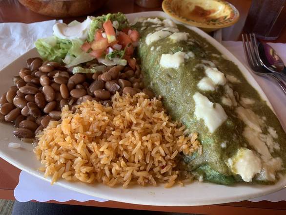 Green Swiss Enchiladas
