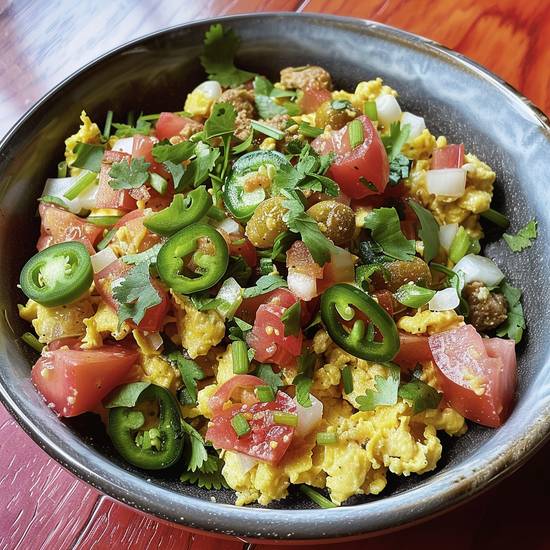 Mexican-Style Scrambled Eggs