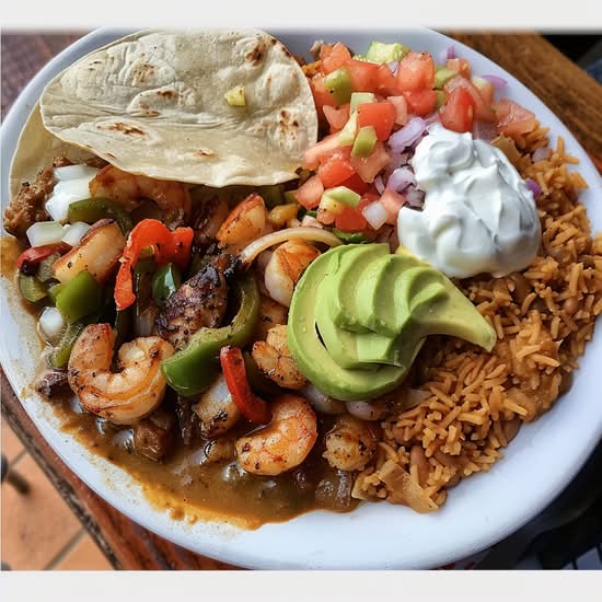 Seafood Fajitas
