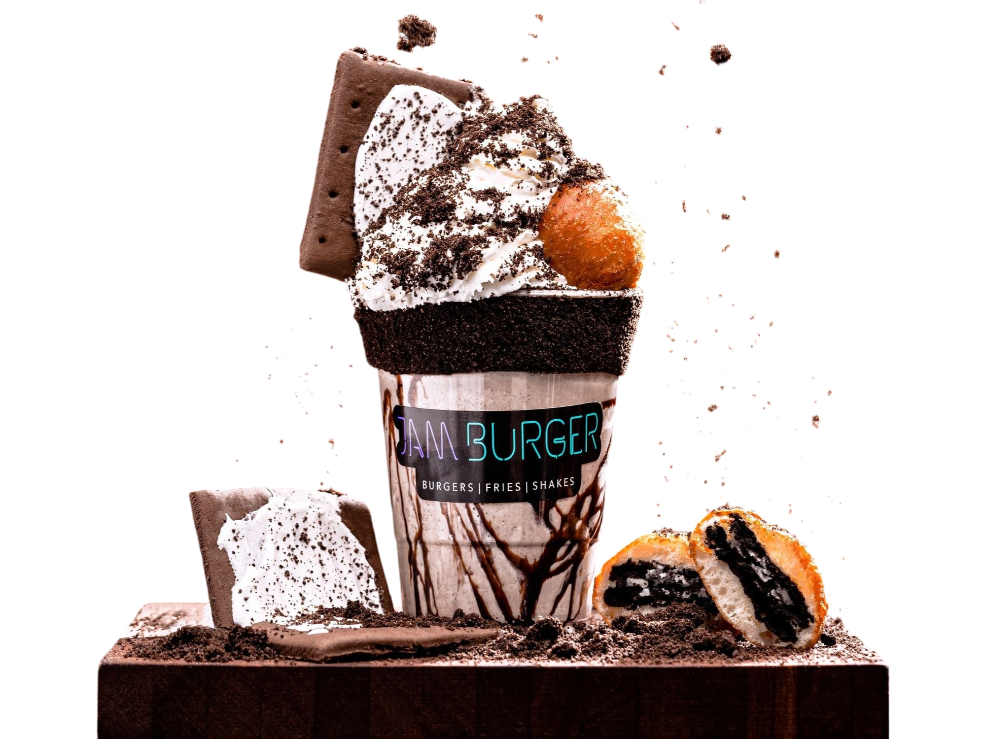 BLACK and WHITE OREO