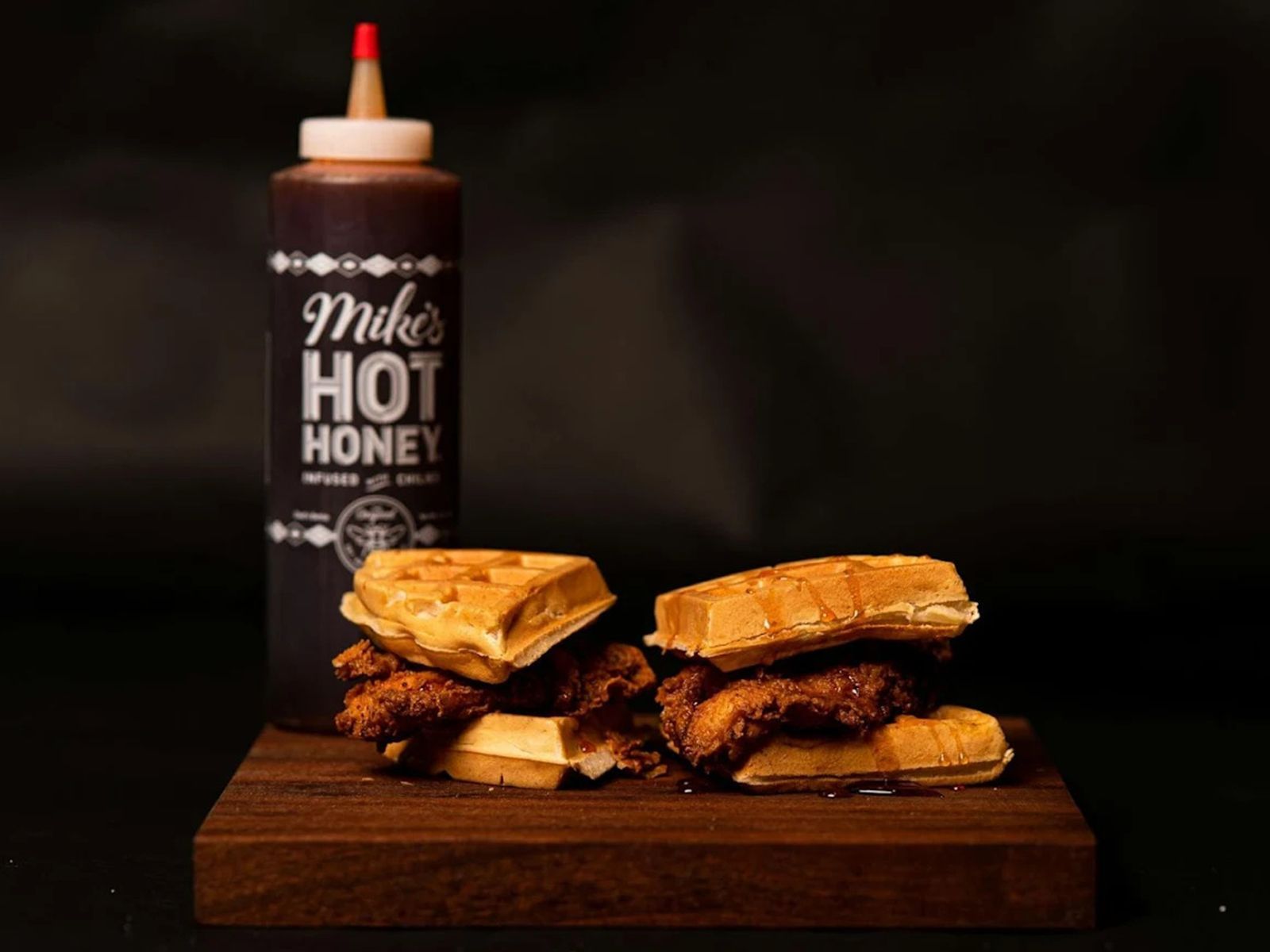 CHICKEN and WAFFLE SLIDERS