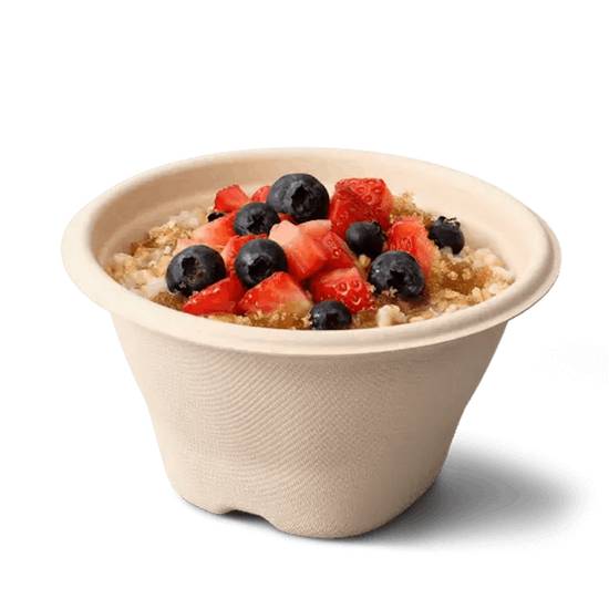 berry brown sugar oatmeal