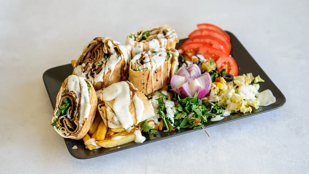 Shawarma  arabia mięso mieszane