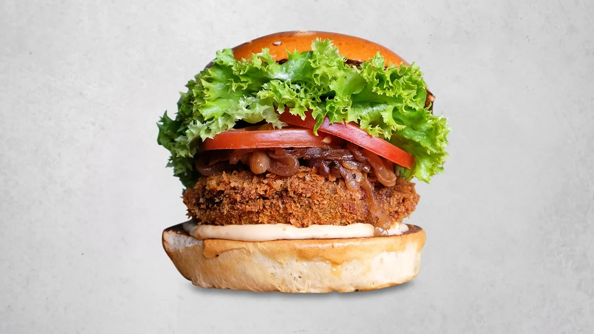 Portobello Cheese Burger
