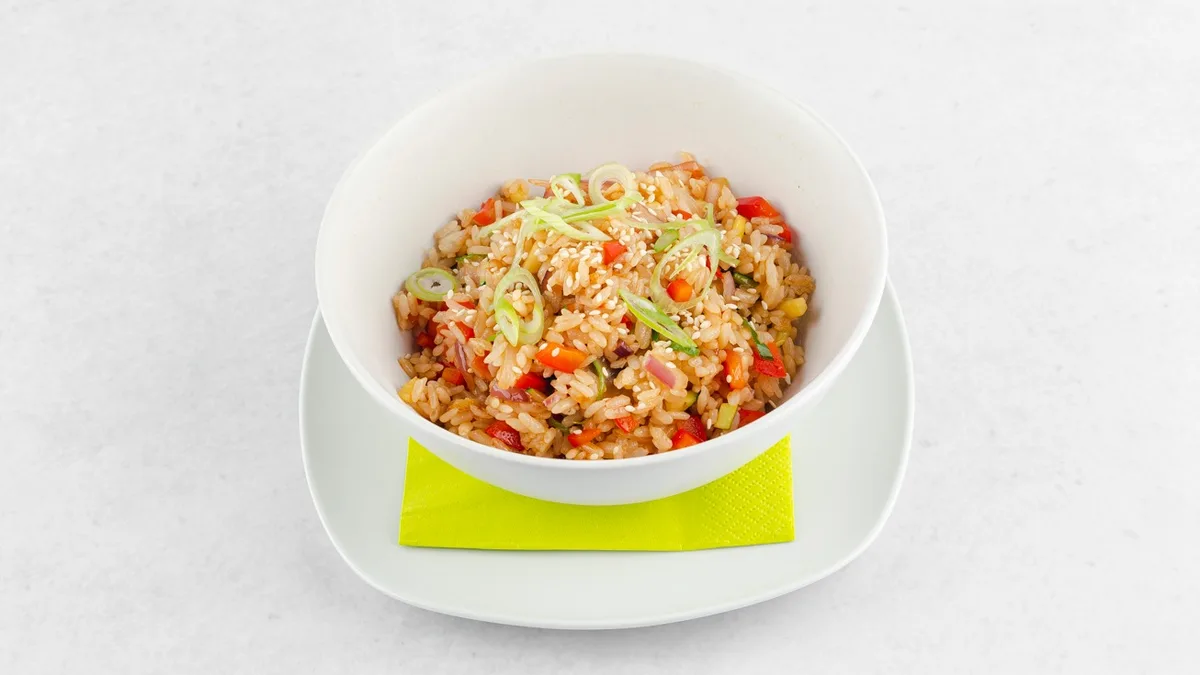 Pražen riž Teppanyaki
