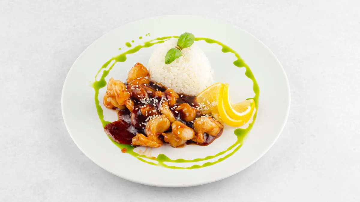 Teriyaki z rižem