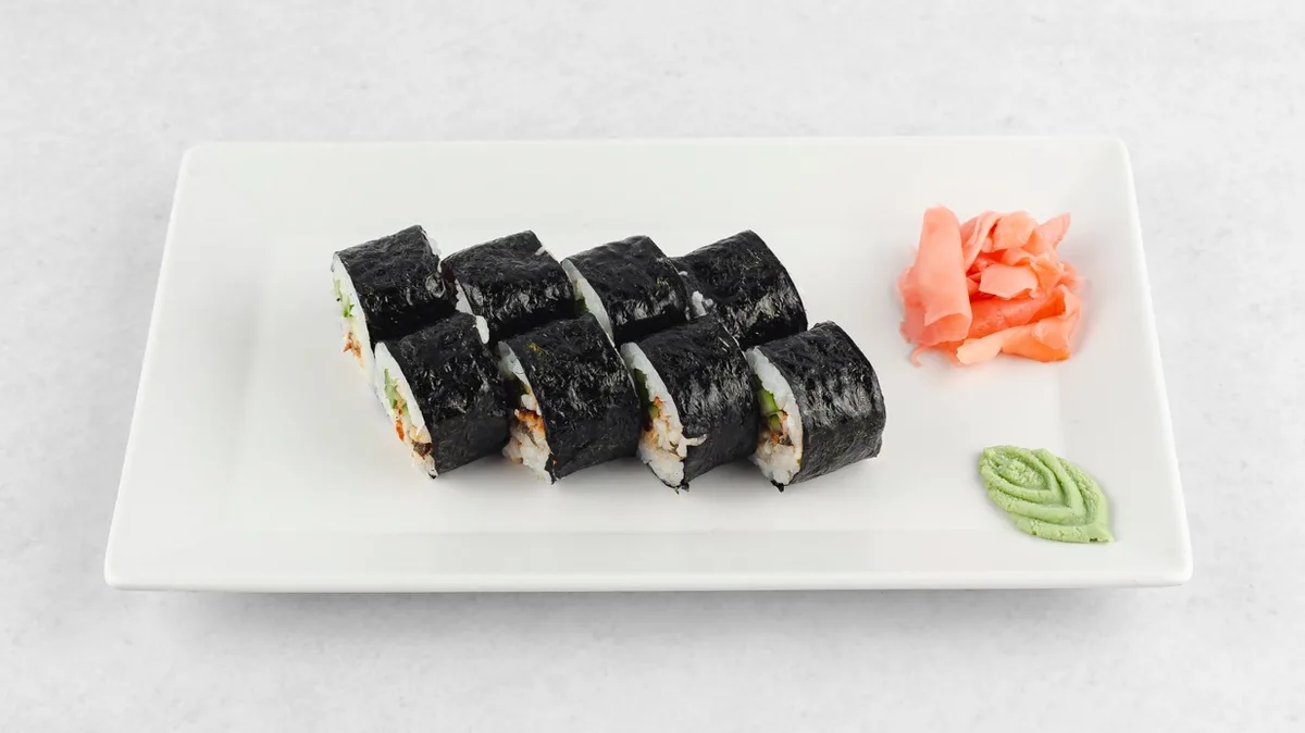 Unagi maki (8 kosov)