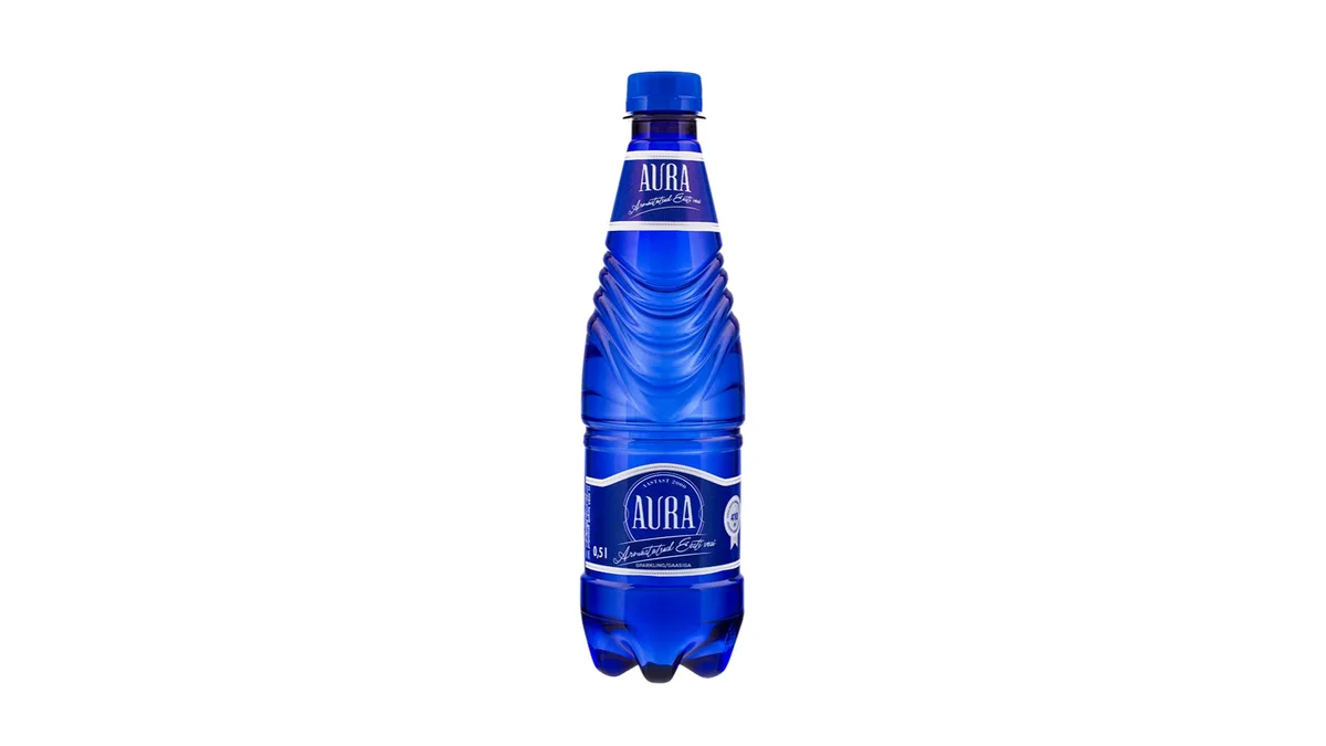 Sparkling water bottle