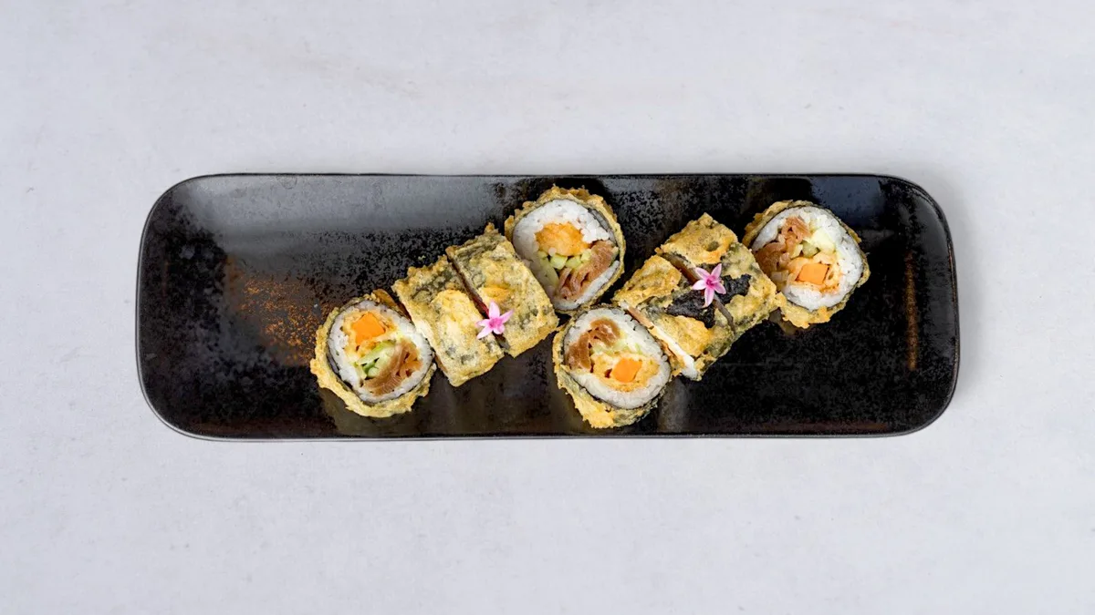 FUTOMAKI TEMPURA ZÖLDSÉG