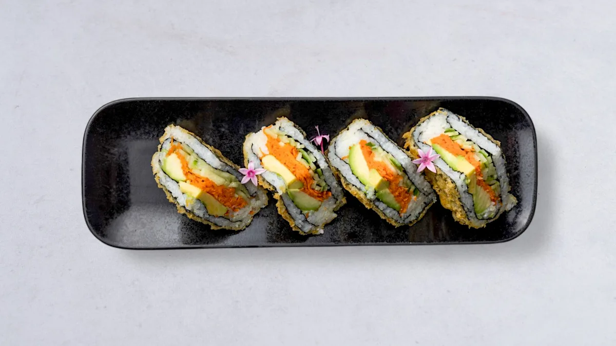SANDWICH SUSHI TEMPURA ZÖLDSÉG