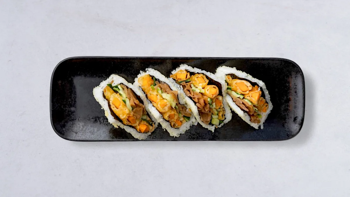 SANDWICH SUSHI ZÖLDSÉG