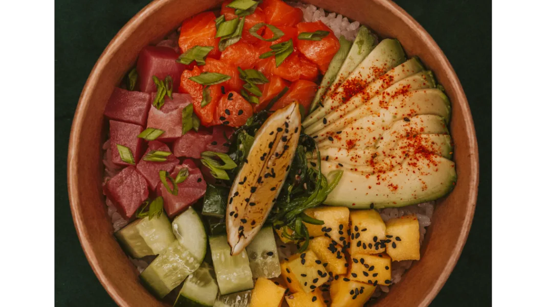 Poke Bowl Maguro-Samon