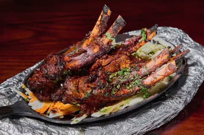 Adrak Ke Panje (Lamb Chops)