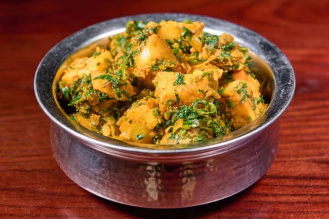 Aloo Methi Vegan