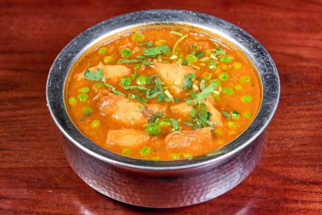 Aloo Mutter Vegan