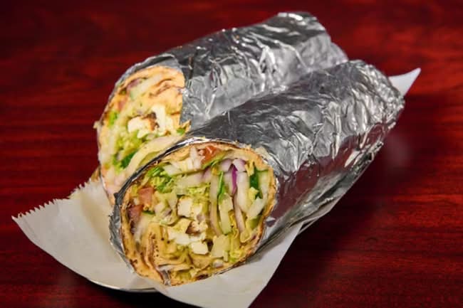 Paneer Tikka Roll
