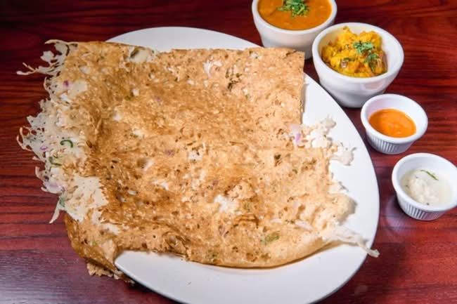 Rava Masala Dosa