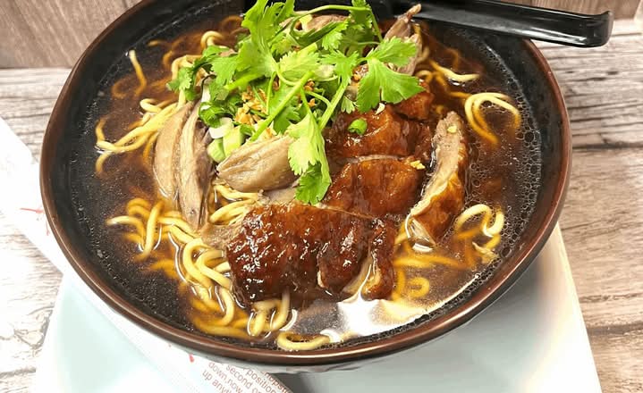 B.B.Q. Duck Noodle Soup