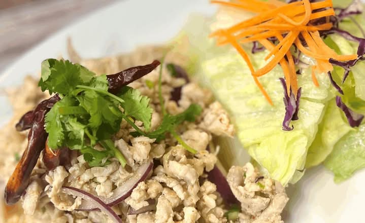 Ground Chicken Larb Salad