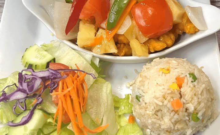 L. Sweet and Sour Chicken