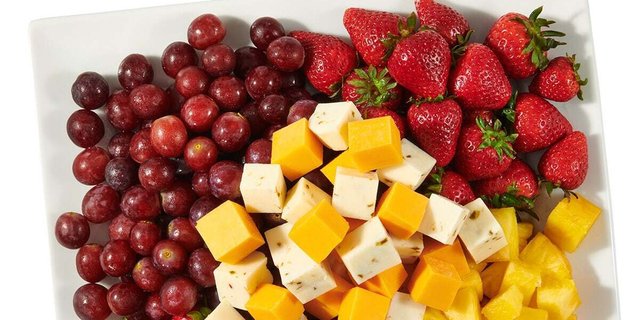 Fresh Fruit and Cheese Tray