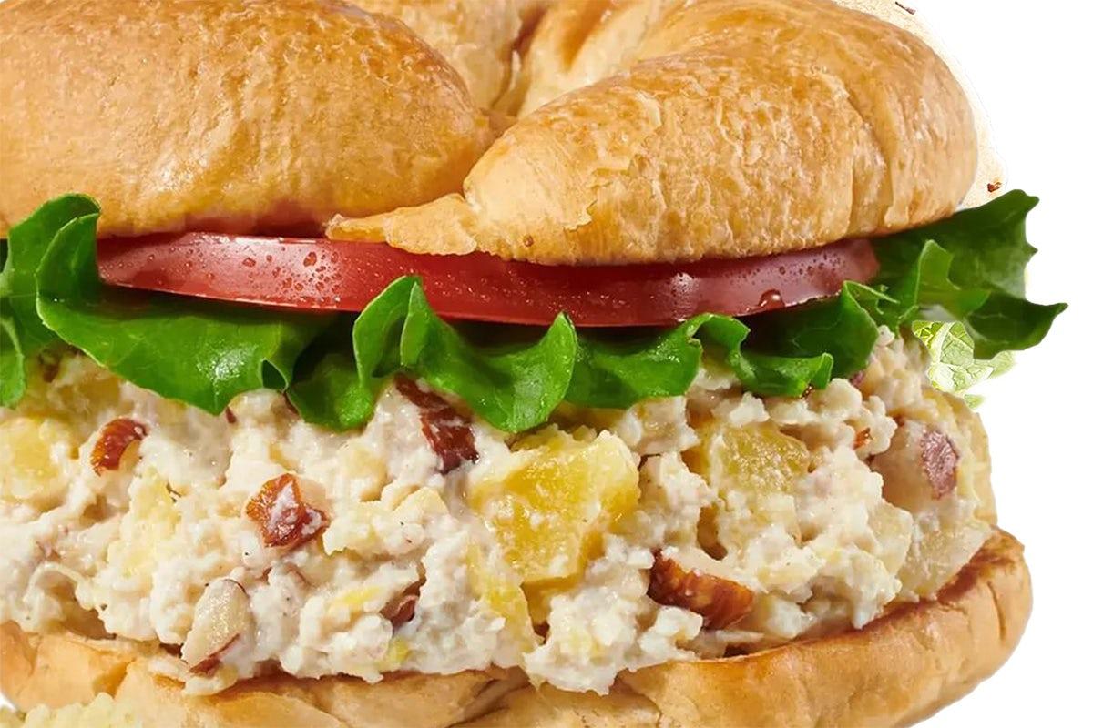 Chicken Salad-Almonds and Pineapple Sandwich