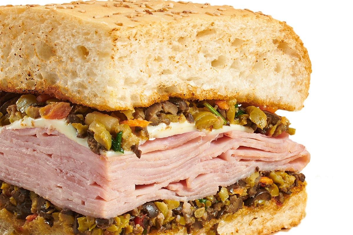 Ham and Salami Muffaletta