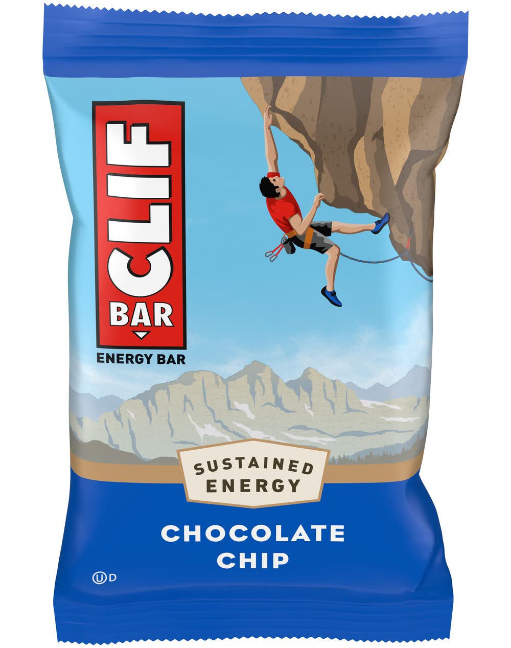 CLIF Bar Energy Bar, Chocolate Chip (2.4 oz)