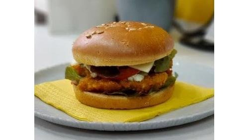 Burger cu creveți